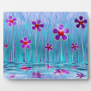 Plaque photo Shy Daisies