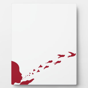 Plaque Photo Si vous aimez quelque chose, libérez-le