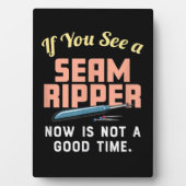 Plaque Photo Si Vous Voyez Un Ripper À La Souris Maintenant N'E (Devant)