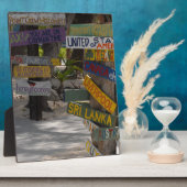 Plaque Photo Signal Point Rum Grand Cayman (Côté)