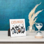 Plaque Photo SIGNE DE LA Tablette D'Halloween Catloween (Insitu)