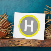 Plaque Photo SIGNE Helipad (Côté)