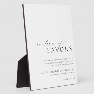 Plaque Photo Signe Minimaliste Ellesmere En Lieu Et Place Des F