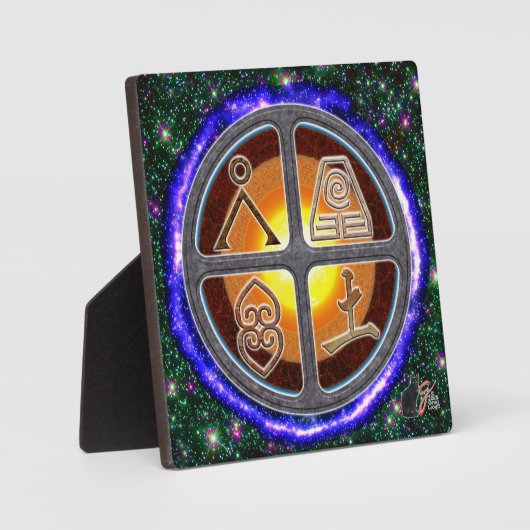 Plaque Photo Signes terrestres (Recto)