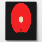 Plaque Photo Silhouette Abstraite minimaliste (Devant)