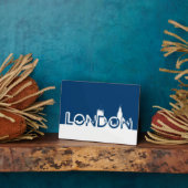 Plaque Photo Silhouette londonienne (Côté)