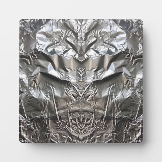 Plaque Photo Silver Cyborg - by ID AD Art Gabi Zapf (Devant)