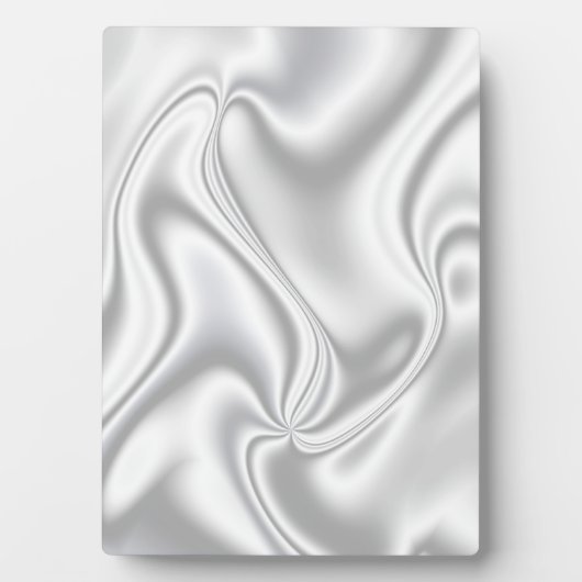 Plaque Photo Silver Satin (Devant)