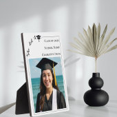 Plaque Photo Simple modern photo Graduate