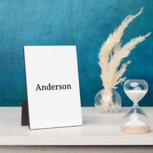 Plaque Photo Simple Professionnel Entreprise 5" x 7"