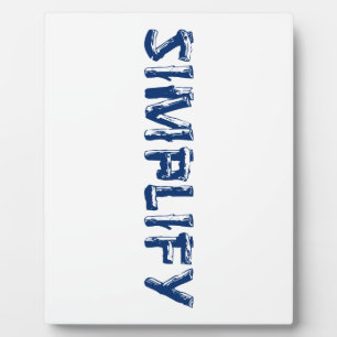 Plaque Photo Simplifier