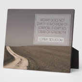 Plaque Photo S'Inquiéter Aujourd'Hui De Force (Côté)