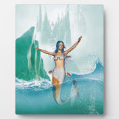 Plaque Photo Sirène (Devant)