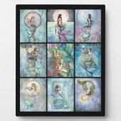 Plaque Photo Sirène indépendante PIcture 9 Sirènes en une (Devant)