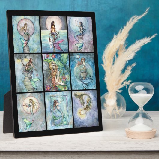 Plaque Photo Sirène indépendante PIcture 9 Sirènes en une (Côté)