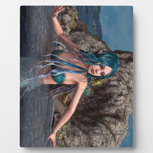 Plaque Photo Sirène ultramarine (Devant)