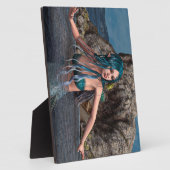 Plaque Photo Sirène ultramarine (Côté)