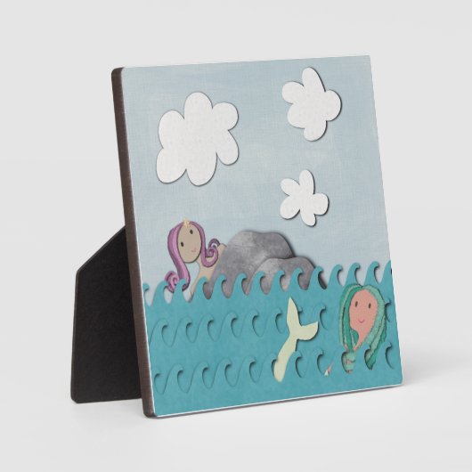 Plaque Photo Sirènes (Recto)