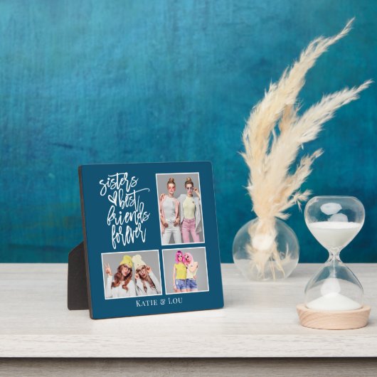 Plaque Photo Sisters Best Friends Forever (Insitu)