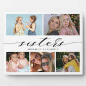 Plaque Photo Sisters Modern Photo Collage (Devant)