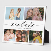 Plaque Photo Sisters Modern Photo Collage (Côté)
