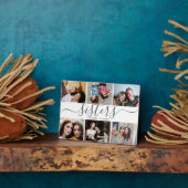 Plaque Photo Sisters Photo Collage Cadeau Soeur Cadeaux (Côté)