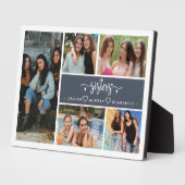 Plaque Photo Sisters Photo Collage Meilleure famille (Côté)