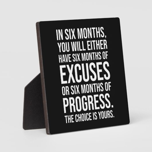 Plaque Photo Six mois d'échanges ou de progrès - Succès (Recto)