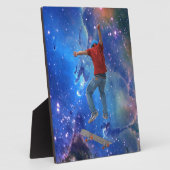 Plaque Photo Skateboarder obtenir quelques Air Action Street Ku (Côté)