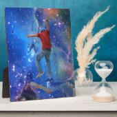 Plaque Photo Skateboarder obtenir quelques Air Action Street Ku (Côté)