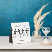 Plaque Photo Skeletons dansants Halloween Thunder_Cove (Insitu)