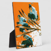 Plaque Photo Ski Jumpers par Ski Weld (Côté)