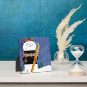 Plaque Photo Skis pour Snowman (Insitu)