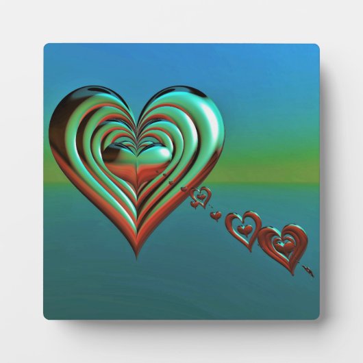 Plaque Photo Sky High Hearts (Devant)