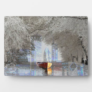 Plaque Photo Skyline