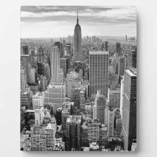 Plaque Photo Skyline de New York (Devant)