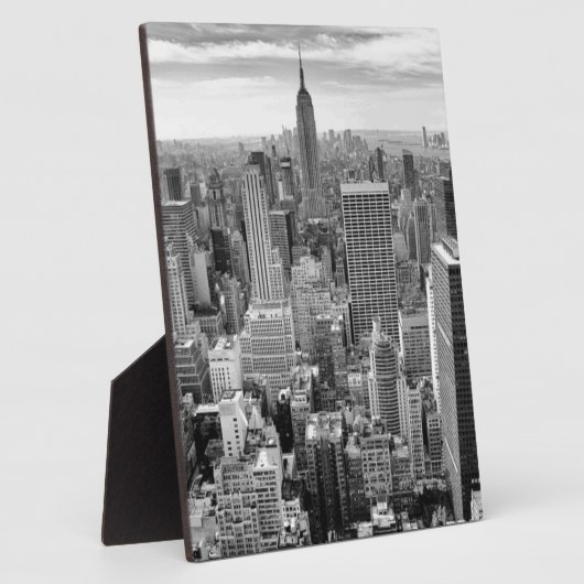 Plaque Photo Skyline de New York (Côté)