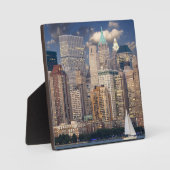 Plaque Photo Skyline de New York (Recto)