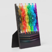 Plaque Photo SlipperyJoe's Dancing Pride Shadows cadeaux gay ar (Côté)