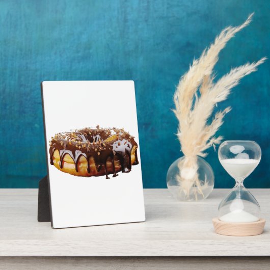 Plaque Photo SlipperyJoe's décadent beignet couvert d'épais bri (Côté)