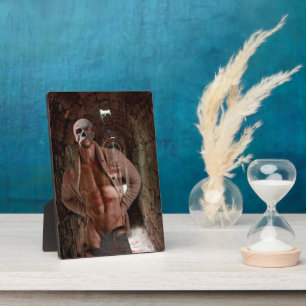 Plaque Photo SlipperyJoe's Halloween transparent homme fantomat