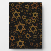 Plaque Photo SlipperyJoe's Happy Hanoukka multiples étoiles de  (Devant)