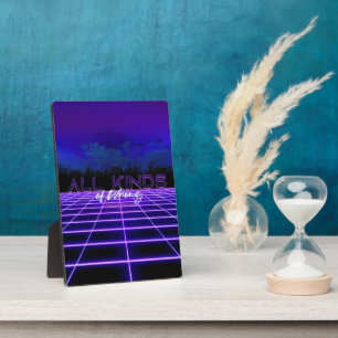 Plaque Photo SlipperyJoe's toutes sortes tort bold 3D texte ret