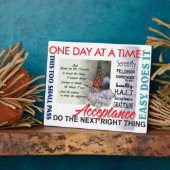 Plaque Photo slogans de récupération (Côté)