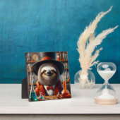 Plaque Photo Sloth Mad Scientifique (Insitu)