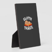 Plaque Photo Sloth Tamer Circus Carnival Costume Lazy Sloths T- (Côté)