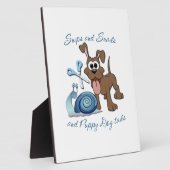 PLAQUE PHOTO SNAILS SNIPS & POPPY DOG TAILS ... (Côté)