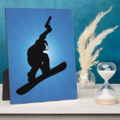 Plaque Photo Snowboard Outlaw (Côté)