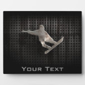 Plaque Photo Snowboarding (Devant)