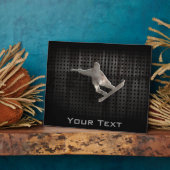 Plaque Photo Snowboarding (Côté)